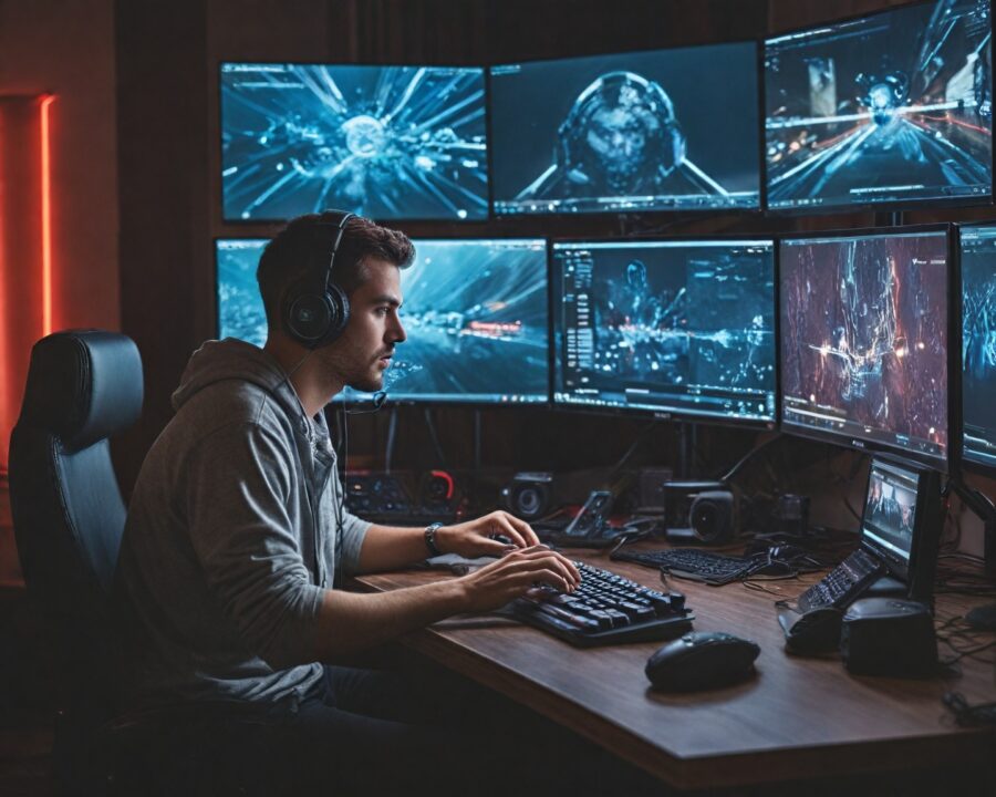 Como gamers profissionais lucram com streaming em 2024